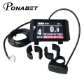 Colourful Kt Lcd8 Anti-charge Electric Bicycle Display E Bike Accessories Controller Lcd Bike Panel 24v 36v 48v Ebike - Electric