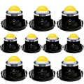 10pcs T4 T4.2 Led Super Bright High Quality Led Car Board Instrument Panel Lamp Auto Dashboard Warming Indicator Wedge Light 10x