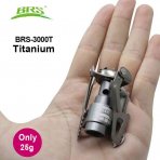 Brs Outdoor Gas Stove Camping Gas Burner Portable Mini Titanium Stove Survival Furnace Pocket Picnic Gas Cooker Brs-3000t - Outd