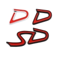 3D Metal SD D Logo Badge Emblem Car Sticker Decal for BMW MINI Copper R55 R56 R60 R61 Clubman F55 F56 F60 Countryman Car Styling