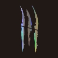 40cmx12cm Stripe Car Sticker Reflective Scratch Decals Claw Marks Car Auto Headlight Decoration Vinyl Decal Car Stickers - Car S