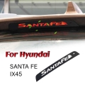 For Hyundai Santa Fe Dm Tm Ix45 Carbon Fiber Texture Tall Light Brake Lamp Sticker Body Car Styling Pvc Brake Light Sticker - Ca