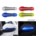 Reflective Stickers Warning Strip Tape Traceless Protective Car Sticker Warn On Car Rearview Mirror Exterior Auto Accessories -
