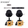 Ivyueen For Dualshock 4 Ps4 Pro Slim Controller 3d Analog Thumb Stick 3 Pin Sensor Module Potentiometer With Thumbsticks Caps -