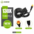 Ebike WUXING 130X Thumb Throttle Right Left Hand For 24V/36V/48V/60V/72V Electric Bicycle Conversion Kit Accelerator Accessories
