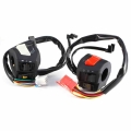 2 pcs Universal 7/8" Motorcycle weatherproof Waterproof Handlebar Horn Turn Signal Light Control Switch for Honda Suzuki Ya