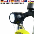 Electric Bike Light Headlight 100 lux Input DC 6V 12V 36V 48V Aluminum LED Front Light With Switch Electric Bike accessories|El