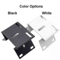 Surveillance Cctv Camera Holder Stand 90 Degree Camera Wall Mount Stand Right-angle Crane Metal External Wall-corner Bracket - C