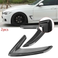 1 Pair Car Stickers For Bmw E46 E90 F31 F30 320li 3 Series 2012 To 2016 Abs Carbon Car Side Air Vent Cover Trim Fender Sticker -