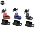 Motorcycle Lock Security Anti Theft Disc Brake Lock For Bicycle Motorbike Scooter Safety Theft Protection Bike Accessories - Bra