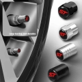 4pcs Car Styling Aluminum St Badge Wheel Tire Valve Stem Caps Cover For Ford Fiesta Focus Mustang Ranger Mondeo Kugo Ecosport -