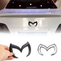Chrome Metal Black Red Silver Gold For Mazda M Bat Car Stickers Decoration Metal Car Tail Hood Decals Emblems For Mazda 6 3 - Ca
