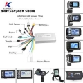 500w Ebike Display Bicycle Brushless Controller Kit 24v/36v /48v Scooter Motor Controller Lcd Display With Ebike Conversion Kit