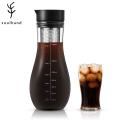 Soulhand 1500ml Espresso Maker Cold Brew Iced Coffee Maker Dual Use Filter Coffee&tea Pot Espresso Ice Drip Maker Glass Pots