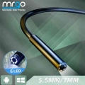 7mm 5.5mm Endoscope Camera For Android Phone Flexible Ip67 Micro Usb C Lens Cable Industrial Camera Endoscope Pc 6led Adjustable