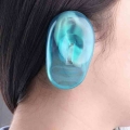 1 Pair Of Ear Protection Tools Soft Earmuffs For Hair Coloring Hair Treatments Salon Home Top Quality|Men's Earmuffs| - O