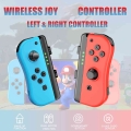 Powtree For Switch Joypad Controller Left & Right Wireless Gamepad For Nintendo Switch Joy Game Con Console Support Bluetoot