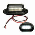 High Quality 1PC Waterproof IP65 License Plate Light Car Truck Trailer Step Lamp License Plate Light Car Accessories|Truck Light