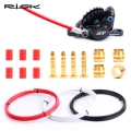 RISK Bicycle Hydraulic Disc Brake Hose Kit Tube Pipe Housing Set For Shimano Magura Sram SM BH59 BH90 Compression Bushing&Ne