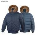 2021 CORBONA New Men's Jackets Winter Coat Real Ful Collor Reversible Both Sides Business Fashion Down Cotton Parka Thick Ca