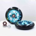 2 pieces Scooter Wheel Aluminium Alloy 88A 110mm 100mm MGP Scooter tyre rodas Aggressive iron skating wheel 100 110 skate roller