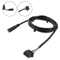 Electric Bicycle Extension Cable Adapter Cable For KT Display Waterproof Connector SM Connector 5pin 1.45m E bike Adapter Cable|