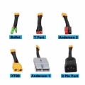 Battery XT6o Dullet  T Port Anderson 2  XT90  Anderson 1  Pin Port connector battery adaptor|Electric Bicycle Accessories| - O