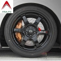 Aliauto 4 X Nismo Car Tires & Rim Sticker Decal Accessories Pvc for Nissan Tiida Sunny Qashqai MarchTeana X trai 10cm*2cm|Ca