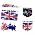 Automobile Motorcycle Exterior Accessories Great Britain UK United Kingdom England National Flag Aluminum Alloy Car Stickers|Car