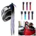land best Free Style Motorcycle Braids Wig Twist Helmet handmade Decoration Punk Dirty Braid Motocross Racing Moto Helmet Braids