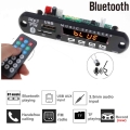With Mic Handsfree Car Kit Bluetooth Mp3 Player Decoder Board Car Fm Radio Module Fm Tf Usb Aux Audio Adapter Wireless - Bluetoo