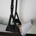 Comfy Hanger Travel Airplane Footrest Hammock Made with Premium Memory Foam Foot Resting hammock for travel office 25|Hammocks|