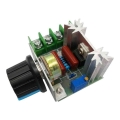 Ac 220v 2000w Scr Voltage Regulator Dimming Dimmers Motor Speed Controller Thermostat Electronic Voltage Regulator Module - Moto