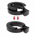 2Pcs Plastic Round Guard Mount Folding Tube Replacement For Xiaomi Mijia M365 Scooter Circle Clasped Guard Ring Buckle Insurance