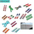 Dsycar 1pair Car Styling 3d Zinc Alloy Italian Brazil France Russian Usa Spanish Germany Flag Fender Emblem Badge Car Stickers -