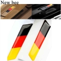 Newbee 3D Germany Flag Lift Car Sticker Badge Emblem Wrench Handle Seat Trim Cover Decal For Volkswagen VW Golf 5 6 MK5 MK6 GTI|