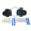 8 Pin 3.5mm 3A0 973 834 3A0 973 734 Female Male 3A0973834 3A0973734 Waterproof Automobile Electrical Connector Sockets For VW|Ca