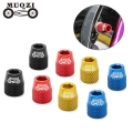 Muqzi 4pcs Bike Brake Shoes Screw M6 Brake Pad Bolt Aluminum Alloy V Brake Blocks Nut For Mtb Road Fixed Gear Bicycle Parts - Bi