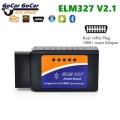 Elm327 V2.1 Obd2 16pin Plug Scanner Professional Obd2 Solution Multi-language Android Toruqe Bluetooth 2.0 Elm 327 Code Reader -