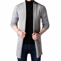 FAVOCENT 2019 Men's Sweaters New Autumn Casual Solid Knitted Male Cardigan Designer Homme Sweater Slim Fitted Warm Clothing|