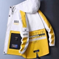 2021 Cool Jackets Men Patchwork Streetwear Male's Casual Windbreaker Coat Male Hip Hop Big Size 3XL|Jackets| - Officematic