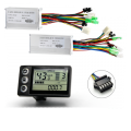Electric Bicycle 350w/500w Controller With S866 Lcd Display For Hub Wheel Motor Electric E Bike Conversion Kit - Electric Bicycl