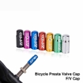 1PC Colorful Aluminum Alloy Valve Caps Air Nozzle Dust Cover MTB Road Bike Bicycle Wheel Tire Covered Tyre Protector Accessories