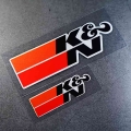 1pc Reflective Car Motorcycle Kn Air Filter Auto Styling Decal Sticker - Car Stickers - Officematics.com