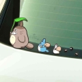 For Tonari No Totoro Car Stickers Styling Anime Comics Hellaflush Auto Window Decals Vinyl Windshield Accessories 18cm*9cm - Car