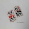 This Bike Is Protected By Gps Tracking Alarm Sticker Warning Reflective Vinyl Stickers Anti-theft Decal For Scooter,motorcycle -