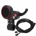 Electric Scooter Thumb Throttle Accelerator Digital Display Speedometer Speed Control Panel For E bike Accessories 24/36/48/60V|