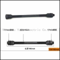 DIY modified electric bicycle rear wheel extended axle 190mm*10mm with nut multi purpose long shaft|Electric Bicycle Accessories