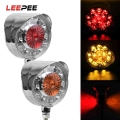 Double Face Side Marker Lights For Trucks Led Yellow/red Turn Signal Lights Stop Light 24v Cars Trailers Tractors Buses - Signal