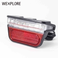 Wexplore Ebike Rear Light for Ebike Taillight Input 6V 24V 36V 48V 60V Bicycle E Bike Brike Rear Tail Light Cycling Accessories|